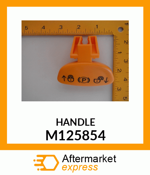 HANDLE, PARK BRAKE M125854