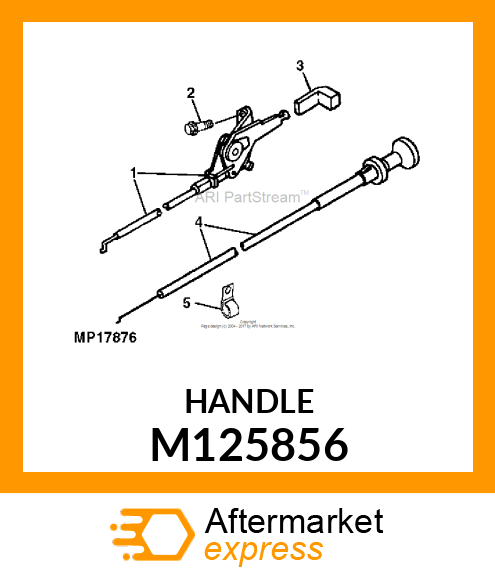 KNOB, THROTTLE CONTROL M125856