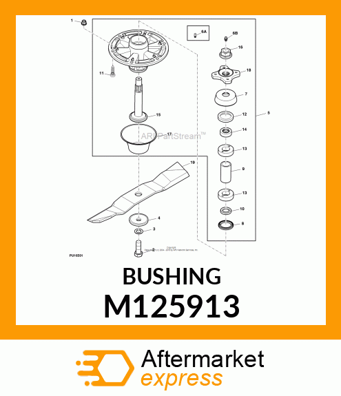 BUSHING, SEAL M125913