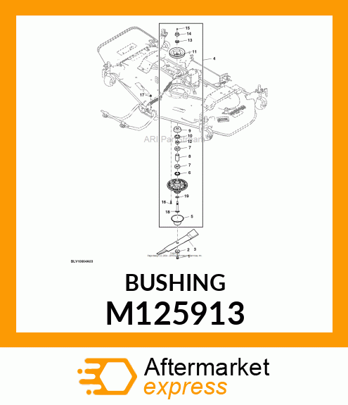 BUSHING, SEAL M125913