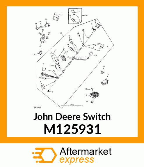 SWITCH, NEUTRAL M125931