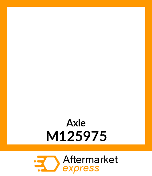 Axle M125975