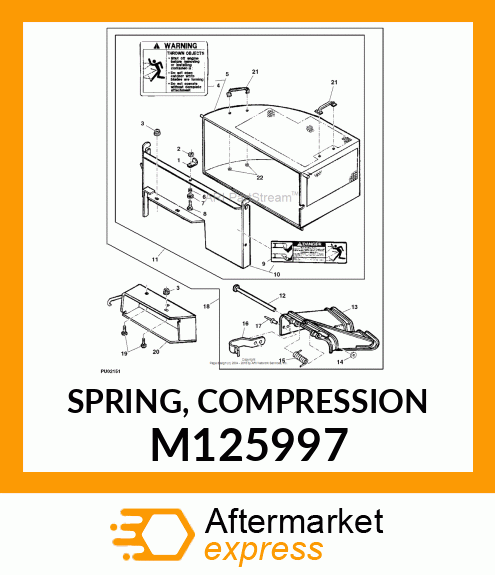 SPRING, COMPRESSION M125997