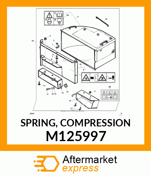 SPRING, COMPRESSION M125997