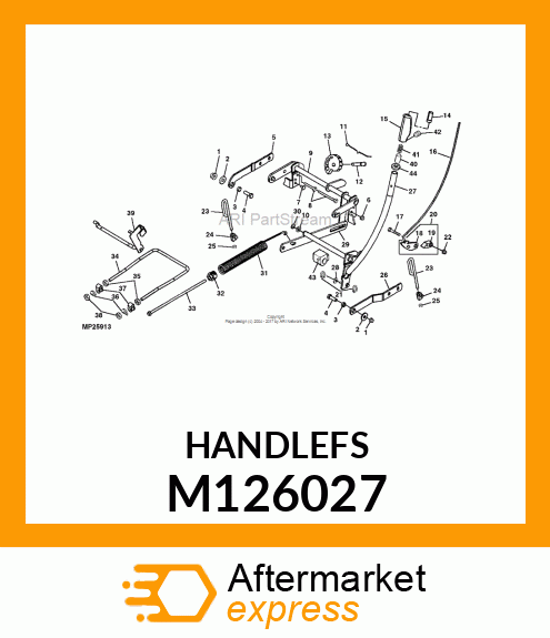 GRIP, LIFT HANDLE M126027