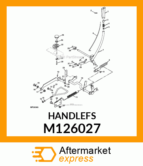 GRIP, LIFT HANDLE M126027