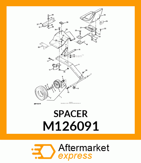 Bearing - BEARING M126091