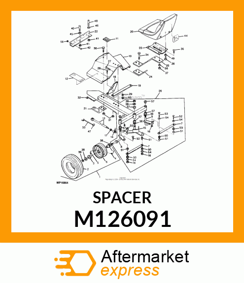 Bearing - BEARING M126091