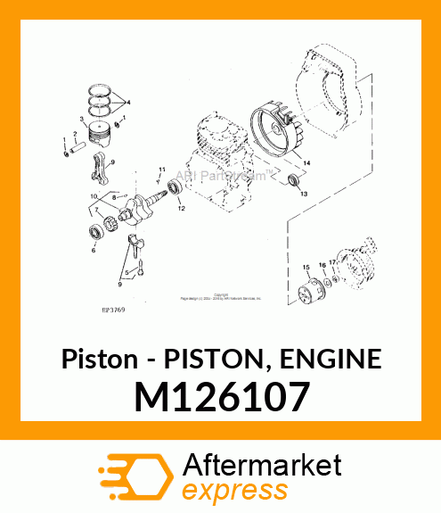 Piston M126107