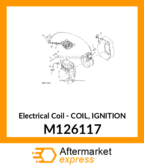 Electrical Coil - COIL, IGNITION M126117