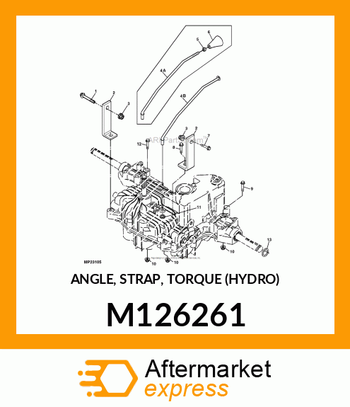 ANGLE, STRAP, TORQUE (HYDRO) M126261