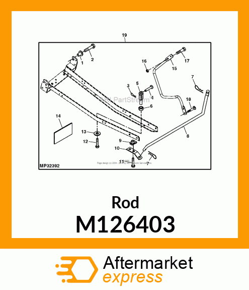 Rod M126403