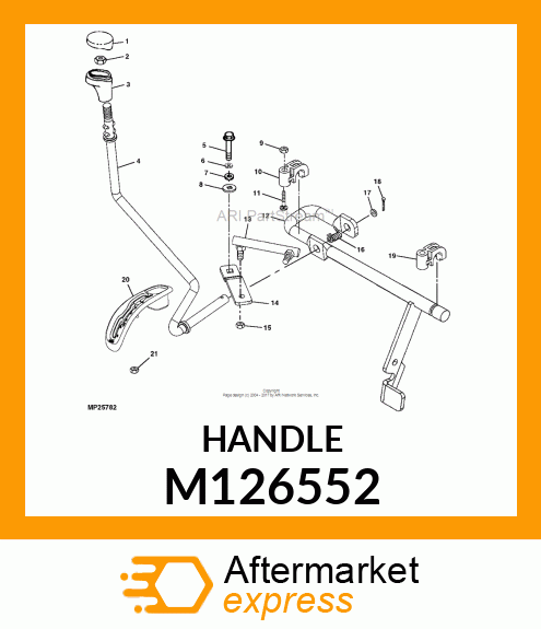 BASE, SHIFT LEVER KNOB M126552