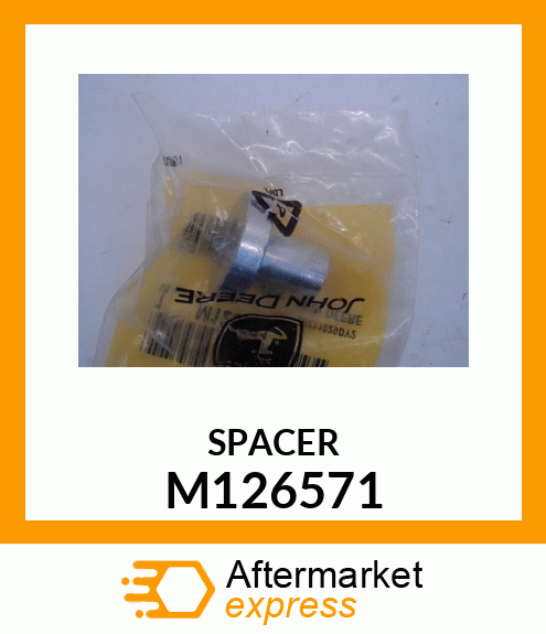 SPACER, SHOULDER M126571