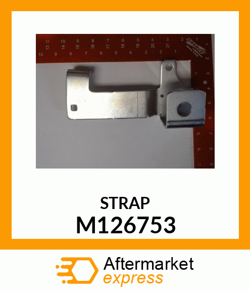 STRAP, IDLER ARM (38" DECK) M126753