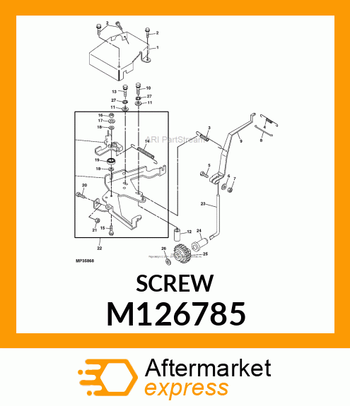 SCREW 5 X 30 M126785