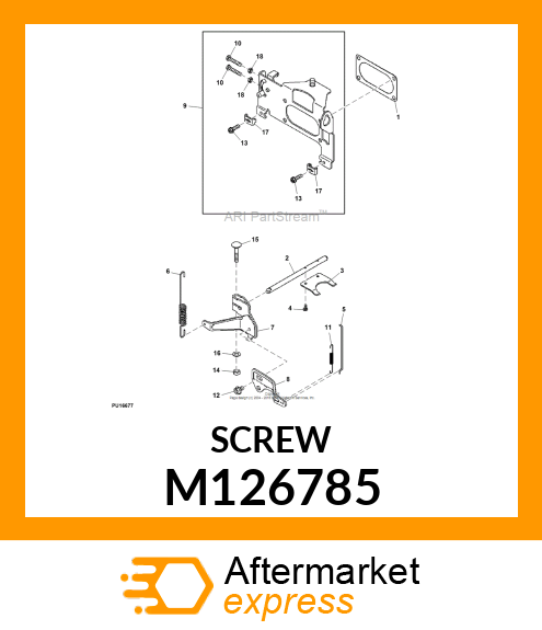 SCREW 5 X 30 M126785