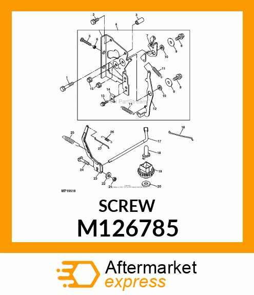 SCREW 5 X 30 M126785