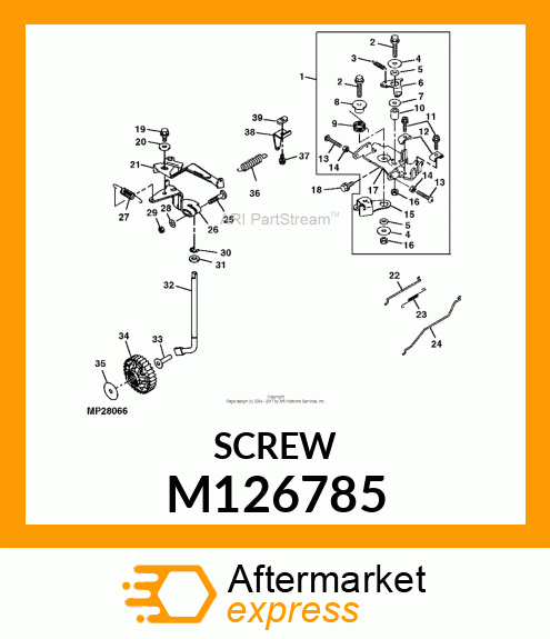 SCREW 5 X 30 M126785