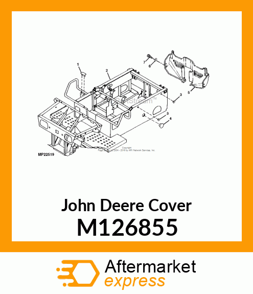 COVER, REAR M126855