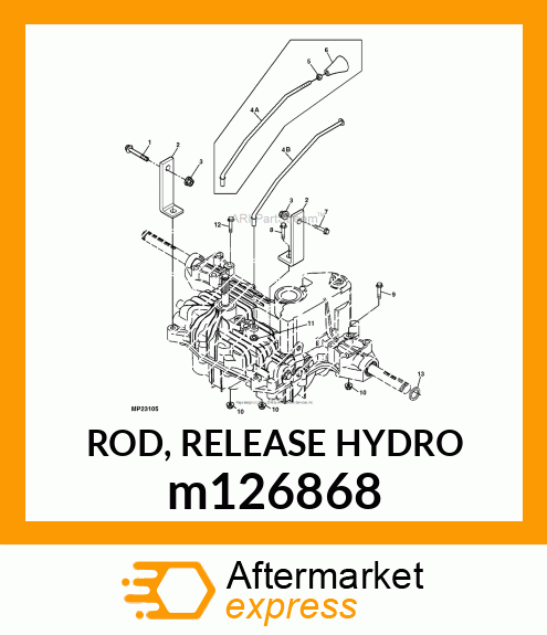 ROD, RELEASE HYDRO m126868