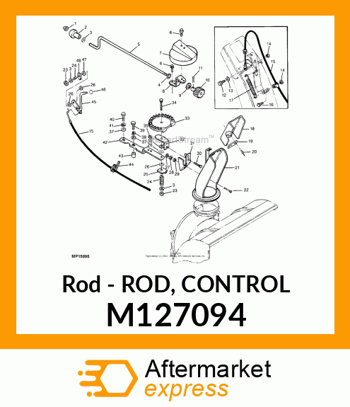 Rod - ROD, CONTROL M127094