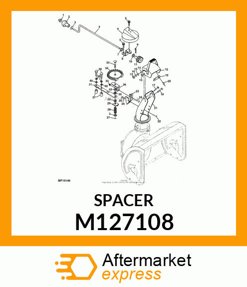 Spacer M127108