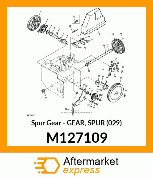 Spur Gear M127109