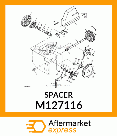 Spacer M127116