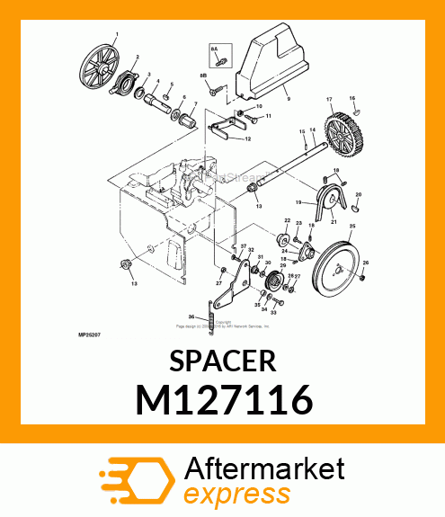 Spacer M127116