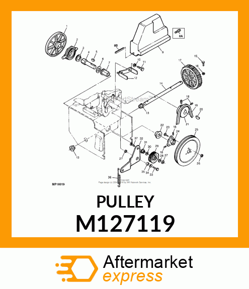 Pulley M127119