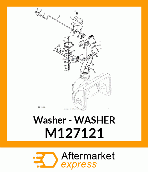 Washer M127121