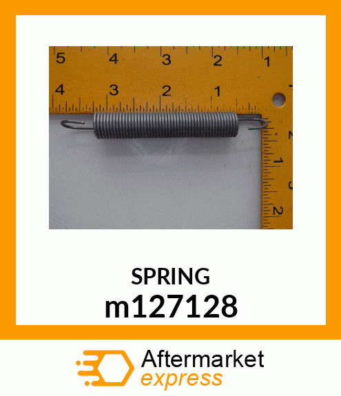 SPRING, SPOUT CAP DEFLECTOR m127128