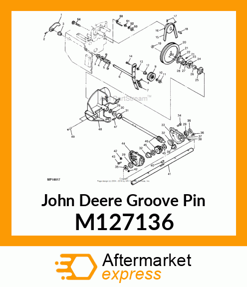 Groove Pin M127136