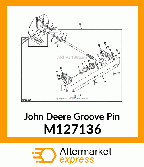 Groove Pin M127136