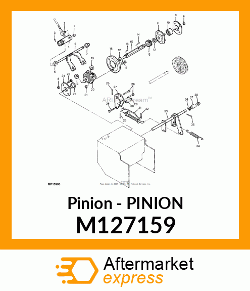 Pinion M127159