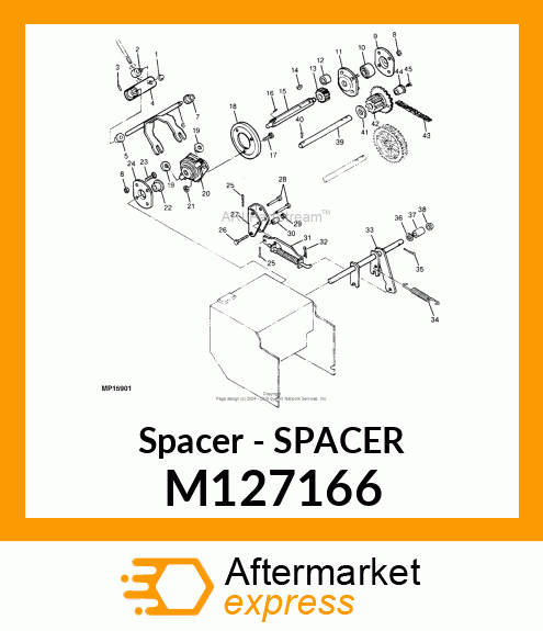 Spacer M127166