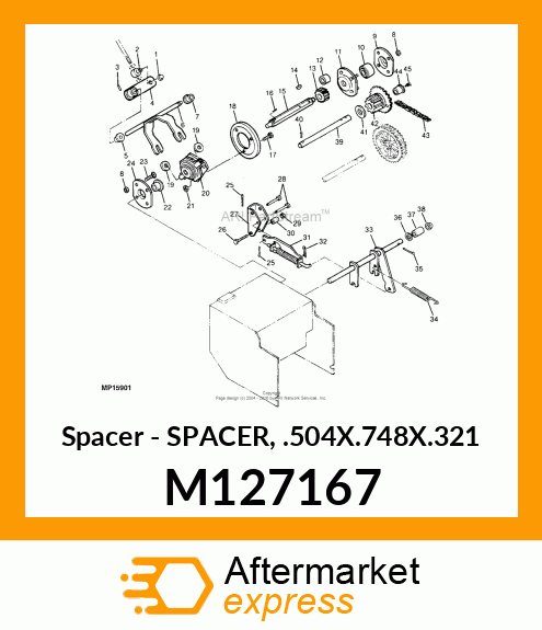 Spacer M127167