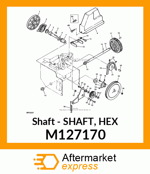 Shaft M127170