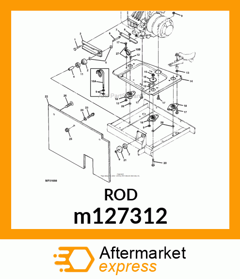 CLIP ASSY m127312