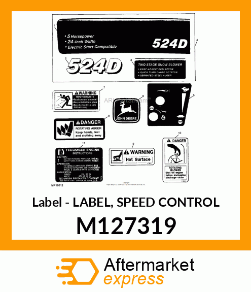 Label M127319