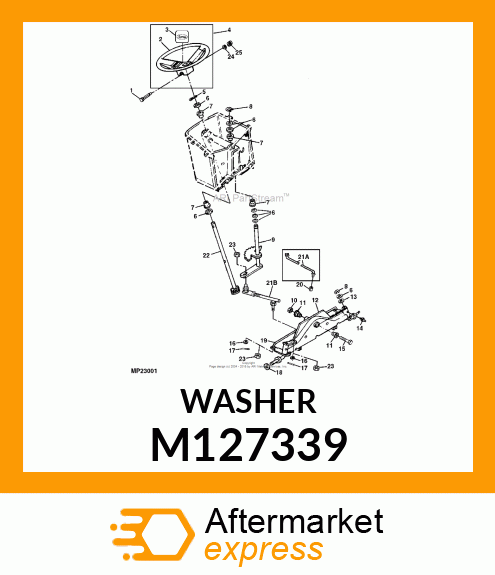 WASHER # M127339