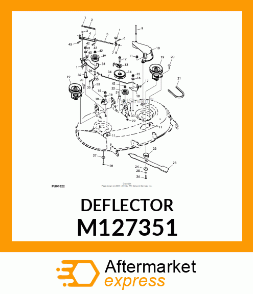 DEFLECTOR M127351