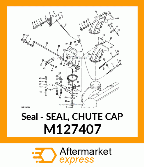 Seal Chute Cap M127407