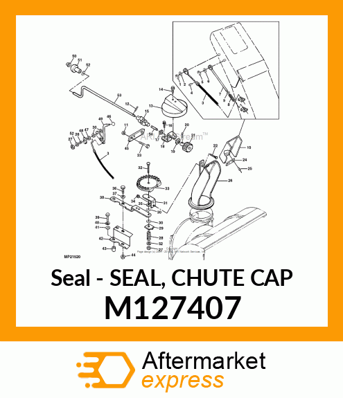 Seal Chute Cap M127407