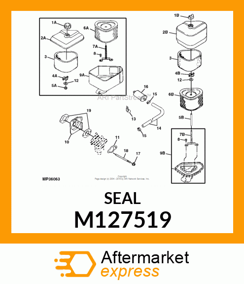 SEAL, STUD M127519