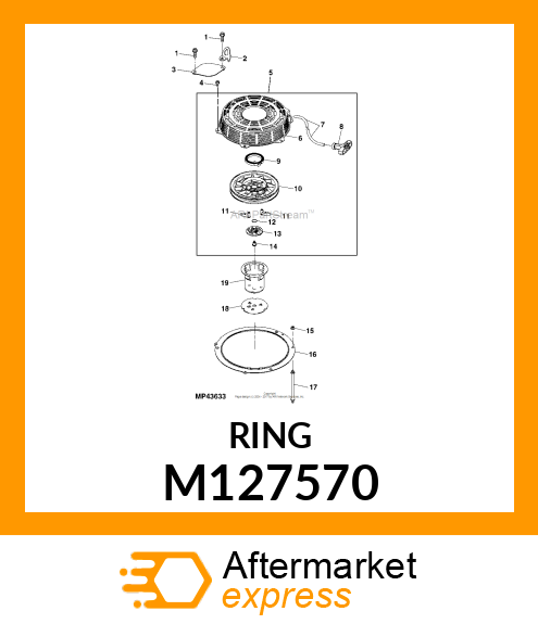 RING, SNAP M127570