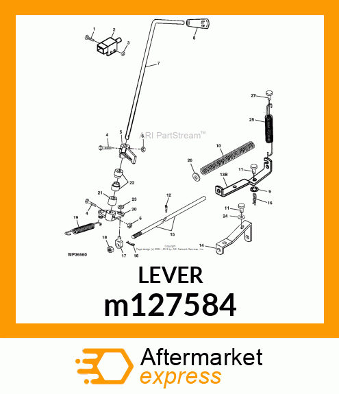 ARM, PTO SWITCH m127584