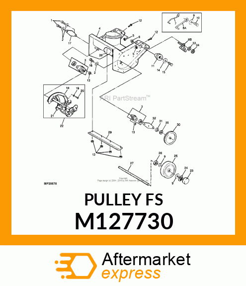 Pulley M127730