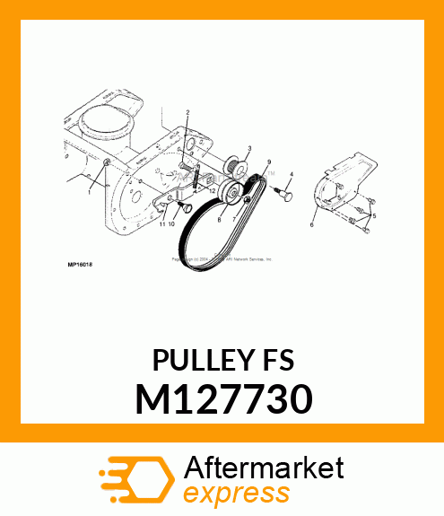 Pulley M127730